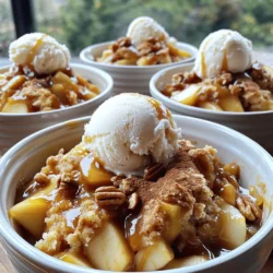 To make the Caramel Apple Dump Cake, you need some simple ingredients. Here’s the list: - 2 cups fresh apples, peeled, cored, and diced - 1 cup caramel sauce (store-bought or homemade) - 1 package (15.25 oz) yellow cake mix - 1/2 cup unsalted butter, melted - 1 teaspoon ground cinnamon - 1/2 cup chopped pecans (optional) - 1 cup chopped walnuts (optional) - Vanilla ice cream for serving (optional) Using fresh apples is key. They add natural sweetness and texture. You can choose your favorite type, like Granny Smith or Honeycrisp. The caramel sauce brings richness and a sweet touch. You can use store-bought for ease, or make your own for a personal touch. The yellow cake mix provides a soft, sponge-like base. Do not skip the melted butter; it helps with moisture and flavor. Ground cinnamon adds warmth and enhances the apple taste. Chopped nuts can give a nice crunch, while vanilla ice cream is a perfect finish. Check the Full Recipe for more details on how to combine these ingredients for a delicious dessert! - Preheat your oven to 350°F (175°C). - Grease a 9x13 inch baking dish. - Peel, core, and dice 2 cups of fresh apples. - Spread the apples evenly in the dish. - Sprinkle 1 teaspoon of ground cinnamon over the apples. - Drizzle 1 cup of caramel sauce over the apples. Toss to coat evenly. - Evenly spread 1 package of yellow cake mix over the apple layer. - Melt 1/2 cup of unsalted butter. - Pour the melted butter over the cake mix. Cover as much of the mix as you can. - If you want extra crunch, add 1/2 cup of chopped pecans or 1 cup of chopped walnuts on top. - Place the dish in the preheated oven. Bake for 45-50 minutes. - Check for doneness. The top should be golden brown and bubbly. - Allow the cake to cool slightly after baking. - Drizzle more caramel sauce over the top. - Serve warm, with vanilla ice cream if you like. Choosing the right apples is key. I recommend using firm apples like Granny Smith or Honeycrisp. They hold their shape well and add a nice tartness. Avoid soft apples that can turn mushy. To achieve the perfect golden crust, spread the melted butter evenly. Ensure the butter covers all the cake mix. This helps it bake evenly and become crispy. Keep an eye on the cake as it bakes. You want it golden and bubbly, not burnt. Add spices to take your dump cake to the next level. A pinch of nutmeg or ginger adds warmth. You can also mix in some chopped nuts or dried fruits for extra texture. For serving ideas, consider adding a dollop of whipped cream or a scoop of vanilla ice cream. This makes the dessert feel more special. A sprinkle of cinnamon or chopped nuts on top adds a nice touch. Serve the cake warm in individual bowls for a cozy feel. Top each serving with a scoop of ice cream and drizzle with more caramel sauce. This creates a stunning display that guests will love. For an indulgent finish, sprinkle some chopped pecans or walnuts on top. This adds crunch and looks great. You can also use fresh apple slices as a garnish for a pop of color. {{image_4}} You can swap out the apples for other fruits. Pears and berries work well. Each fruit gives a new taste. Try butterscotch or chocolate sauce too. These sauces add a fun twist to the cake. They bring a different flavor that everyone will love. Gluten-free cake mixes help those with gluten issues. You can find them at most stores. Just check the label to ensure safety. For vegan options, use plant-based butter and milk. You can even make your own cake mix with simple ingredients. This way, you can enjoy the cake without worry. In fall, add pumpkin spice for a cozy feel. Cinnamon apple versions are also perfect for autumn. In summer, use fresh berries like strawberries or blueberries. They add a bright taste that feels refreshing. Each season brings a chance to try something new! To keep your caramel apple dump cake fresh, store leftovers in an airtight container. You can place it in the fridge for up to three days. When you want to reheat it, warm it in the oven at 350°F (175°C) for about 15 minutes. This helps keep the texture nice and soft. You can also microwave individual portions for a quick treat. You can freeze your dump cake both before and after baking. If you freeze it before baking, prepare the layers in your dish and cover it tightly with plastic wrap and foil. When you're ready to bake, just remove the wrap and bake it straight from the freezer. If you decide to freeze it after baking, let it cool completely first. Then, wrap it well and place it in the freezer. To thaw, move it to the fridge overnight. Reheat it in the oven for the best results. In the fridge, your caramel apple dump cake can last for about three days. If you freeze it, it can stay good for about three months. Always check for signs of spoilage, like an off smell or changes in texture. If it looks or smells strange, it’s best to toss it. Enjoy your cake fresh for the best taste! Can I use other types of cake mix? Yes, you can use different cake mixes. Chocolate or spice cake mixes work well. Just remember that the flavor will change based on the mix you choose. Vanilla cake mix also pairs nicely with apples. How do I make homemade caramel sauce? To make homemade caramel sauce, start with sugar. Heat it in a pan over medium heat. Stir until it melts and turns amber. Then, carefully add butter and cream, stirring until smooth. This sauce adds a rich flavor to your dump cake. Is it best served warm or cold? I recommend serving it warm. The warm cake pairs perfectly with cold vanilla ice cream. The contrast creates a delicious treat that everyone loves. Can I make this ahead of time? Yes, you can prepare the dump cake ahead. Just assemble it and cover it tightly. Store it in the fridge for up to a day. Bake it right before serving for the best taste. What to do if the cake is too dry or soggy? If your cake is too dry, add more caramel sauce on top after baking. This adds moisture and flavor. If it’s soggy, check your oven temperature. Baking it longer can help firm it up, ensuring the layers set well. How to ensure even baking throughout the dump cake? To ensure even baking, spread the cake mix evenly over the apples. Make sure the melted butter covers the mix well. If needed, rotate the pan halfway through baking. This helps it bake evenly for a perfect dessert. This blog post shared how to make a delicious caramel apple dump cake. We covered the ingredients, step-by-step instructions, helpful tips, variations, and storage information. You can create this treat with ease and enhance it to fit your taste. Remember, experimenting can lead to great flavors. Enjoy making this dessert and impressing your friends and family with your baking skills! You can have fun with different fruits and sauces. Happy baking, and may your dump cake be a huge hit!