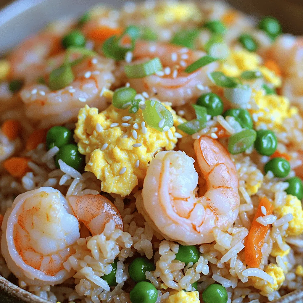Savory Shrimp Fried Rice Quick and Easy Recipe