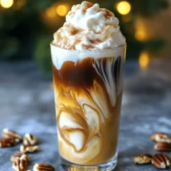 To create a delicious Cinnamon Roll Cold Brew, you need a few key ingredients: - 2 cups cold brew coffee - 1 cup milk (dairy or non-dairy) - 2 tablespoons packed brown sugar - 1 teaspoon pure vanilla extract - 1 teaspoon ground cinnamon - Whipped cream for topping - Cinnamon and sugar mixture for garnish These ingredients come together to make a rich and creamy drink that tastes like a cinnamon roll. If you want to take your cold brew to the next level, try adding: - Crushed pecans or walnuts for crunch - A dash of nutmeg for warmth - A splash of flavored syrup like caramel These extras can add depth and make each sip even more enjoyable. Not all cold brew coffee is equal. Here are a few brands I trust: - Stumptown Cold Brew - Blue Bottle Coffee - Chameleon Organic Cold Brew These brands offer smooth and rich cold brew coffee that pairs well with the cinnamon roll flavors in your drink. First, start with cold brew coffee. Pour 2 cups into a medium pitcher. Next, add 1 cup of milk. You can use dairy or any non-dairy milk you like. Stir the mixture until it blends well and is smooth. Now, let’s add flavor! Add 2 tablespoons of packed brown sugar to the pitcher. Then, pour in 1 teaspoon of pure vanilla extract and 1 teaspoon of ground cinnamon. Mix well with a whisk or spoon until the brown sugar dissolves. This step is key for a rich taste. Fill two glasses with ice cubes. Pour the cinnamon coffee mixture over the ice. Each glass should look full and inviting. Top each glass with whipped cream for extra indulgence. A sprinkle of cinnamon and sugar on top will remind you of fresh cinnamon rolls. For a fun twist, add crushed pecans or walnuts. Serve immediately with a straw or a cinnamon stick for stirring. This makes it easy to enjoy your Cinnamon Roll Cold Brew Delight. For the full recipe, check the earlier section. To create the best cinnamon roll cold brew, focus on your ingredients. Use high-quality cold brew coffee as your base. The right blend makes a big difference. Choose a milk that you enjoy, either dairy or non-dairy. This choice impacts the drink's creaminess. Don't rush mixing the brown sugar. Ensure it dissolves completely for smooth flavor. Adding a touch more cinnamon can enhance the taste. Remember, you want that warm, cozy feeling of a cinnamon roll. One common mistake is using hot coffee instead of cold brew. This can ruin the drink's refreshing vibe. Avoid skimping on the whipped cream; it adds a rich touch. Also, don’t forget to mix well. If you leave lumps of brown sugar, the sweetness won't be even. Lastly, using too much milk can dilute your coffee flavor. Aim for balance to let the cinnamon shine through. When mixing, use a whisk for better blending. This helps combine all the flavors smoothly. Serve your cold brew in clear glasses to show its beauty. This makes your drink look inviting. For serving, add ice cubes first to chill it fast. Top with whipped cream generously, then sprinkle the cinnamon and sugar mixture. If you like, add crushed pecans or walnuts for a nice crunch. Enjoy it with a straw or a cinnamon stick to stir in more flavor. Follow these tips for a delightful experience! For the full recipe, check out the Cinnamon Roll Cold Brew Delight. {{image_4}} You can easily swap dairy milk for non-dairy choices. Almond, oat, or coconut milk works great. Each adds a unique taste to the drink. These options keep it creamy without dairy. If you want a nutty flavor, go for almond milk. For a sweeter touch, try oat milk. Want to mix things up? Here are some fun ideas: - Caramel: Add a tablespoon of caramel syrup for a sweet twist. - Mocha: Stir in a tablespoon of cocoa powder for chocolate lovers. - Hazelnut: Use hazelnut syrup to bring in a nutty depth. Each infusion gives your drink a new flair. Feel free to experiment until you find your favorite! As seasons change, so can your Cinnamon Roll Cold Brew. In fall, add pumpkin spice for a cozy vibe. Just a pinch of pumpkin pie spice can elevate your drink. During the holidays, try a dash of peppermint extract for a festive touch. This drink can adapt to any season with simple tweaks. For the full recipe, check our detailed instructions to make this delicious and flavorful treat at home! If you have extra Cinnamon Roll Cold Brew, store it in the fridge. Use a clean, airtight container. This keeps it fresh and tasty. You can enjoy your drink for a few days. The cold brew lasts about 3 to 5 days in the fridge. If you want to keep it longer, freeze it. Pour the cold brew into ice cube trays. Once frozen, transfer the cubes to a freezer bag. This way, you can use them later in smoothies or iced coffees. To keep the flavor strong, avoid letting it sit out. Always put it back in the fridge right after serving. If you notice any change in flavor, it’s best to toss it. Freshness is key to enjoying that cinnamon roll taste! Cinnamon Roll Cold Brew stands out due to its rich flavors. Regular cold brew is just coffee brewed cold. This special drink adds milk and spices. The vanilla and cinnamon create a sweet, dessert-like drink. It tastes like a cinnamon roll in a cup! The brown sugar adds extra sweetness. This mix of flavors makes it a delightful treat. Yes, you can easily make this Cinnamon Roll Cold Brew vegan! Just swap the milk for a non-dairy option. Almond milk, oat milk, or coconut milk work great. Use plant-based whipped cream for the topping. This way, you keep the same delicious taste without dairy. You won’t miss out on flavor! You can find ready-to-drink Cinnamon Roll Cold Brew at many grocery stores. Look in the coffee or beverage section. Some cafes may offer this flavor as a cold brew option. You can also check online retailers for delivery. If you want to try making it at home, see the Full Recipe. Making it fresh can be fun and tasty! In summary, you explored the tasty world of Cinnamon Roll Cold Brew. You learned about key ingredients, tips for making it, and how to store leftovers. This drink offers fun flavors and easy ways to enjoy coffee. Experiment with variations, like non-dairy options or seasonal twists. Remember to avoid common mistakes to get the best taste. With these insights, you can create a delightful cold brew that stands out. Enjoy your coffee journey!