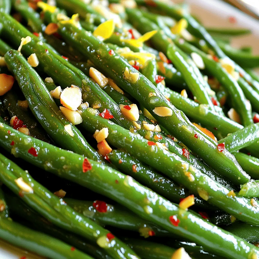 Garlic Butter Green Beans Flavorful Side Dish Recipe