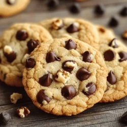 For my small batch chocolate chip cookies, gather these simple ingredients: - 1/4 cup unsalted butter, softened to room temperature - 1/4 cup packed brown sugar (light or dark, based on preference) - 1/4 cup granulated sugar - 1/2 teaspoon pure vanilla extract - 1/4 teaspoon baking soda - 1/4 teaspoon fine sea salt - 1 cup all-purpose flour - 1/2 cup semi-sweet chocolate chips (or a mix of your favorite chocolate types) - 1/4 cup chopped walnuts (optional, for added crunch) You can easily swap out some ingredients for a healthier twist or dietary needs: - Butter: Use coconut oil or vegan butter for a dairy-free option. - Sugar: Try using coconut sugar or maple syrup for a different flavor. - Flour: Substitute with whole wheat flour or a gluten-free blend. - Chocolate Chips: Dark chocolate or white chocolate can also work well. - Walnuts: Pecans or almonds add a nice crunch if you prefer. When you pick your ingredients, focus on quality for the best flavor: - Butter: Use fresh, high-quality unsalted butter. This gives a rich taste. - Sugar: Choose unprocessed sugars when possible. They add depth to the cookies. - Vanilla: Always opt for pure vanilla extract, not imitation. It makes a big difference. - Chocolate: Select good-quality chocolate chips or bars. They melt beautifully and taste amazing. - Flour: Use freshly opened all-purpose flour for the best texture. Avoid old flour. For the full recipe, check the details in the previous section. Start by gathering all your ingredients. You will need butter, sugars, vanilla, baking soda, salt, flour, chocolate chips, and walnuts. Preheat your oven to 350°F (175°C). Line a baking sheet with parchment paper. This helps with easy cleanup and prevents sticking. In a medium bowl, cream together the softened butter, brown sugar, and granulated sugar. Use a hand mixer or a wooden spoon. Mix for about 2-3 minutes until light and fluffy. Next, add the vanilla extract and mix until well blended. In another bowl, whisk together the baking soda, sea salt, and all-purpose flour. This ensures even mixing of dry ingredients. Gradually add this mixture to the wet ingredients. Stir gently until just combined. Avoid overmixing; this keeps the cookies tender. Now it’s time to fold in your chocolate chips and walnuts if you’re using them. Make sure they are evenly mixed. Using a tablespoon or cookie scoop, drop rounded mounds of dough onto the prepared baking sheet. Space them about 2 inches apart to allow for spreading. Bake the cookies in your preheated oven for 10-12 minutes. Watch for lightly golden edges, while keeping the center soft. This gives you that perfect chewy texture that everyone loves. When they are done, remove the cookies from the oven. Let them cool on the baking sheet for about 5 minutes. After that, transfer them to a wire rack to cool completely. For serving, pair these cookies with a glass of cold milk or a scoop of vanilla ice cream. You can also sprinkle a pinch of sea salt on top right out of the oven for an extra flavor kick. Enjoy your delicious small batch chocolate chip cookies! For the complete recipe, refer to the full recipe section above. To get the perfect texture for your cookies, follow a few key steps. First, use softened butter. This helps create a creamy mixture when you beat it with the sugars. Cream the butter and sugars until light and fluffy, about 2-3 minutes. This airiness makes your cookies rise well. Next, don't overmix the dough once you add the flour. Mix just until the flour disappears. Overmixing can make cookies tough. Lastly, watch the baking time. Pull them out when the edges are golden, while the center looks soft. This keeps them chewy inside. Baking cookies can be simple, yet small errors can ruin them. One big mistake is measuring flour wrong. Always spoon flour into your cup and level it off. This prevents dry cookies. Another mistake is not chilling the dough. Chilling helps the flavors blend and keeps cookies from spreading too much. If your kitchen is warm, pop the dough in the fridge for 30 minutes before baking. Also, remember to use fresh baking soda. Old baking soda can lead to flat cookies. Always check the expiration date before using it. Using the right tools makes baking easier and more fun. Here are some must-haves for your small batch cookies: - Baking sheet: Use a sturdy, non-stick baking sheet. This helps cookies bake evenly. - Parchment paper: Line your baking sheet to prevent sticking and make cleanup easy. - Mixing bowls: Have a few sizes on hand for mixing wet and dry ingredients. - Measuring cups and spoons: Accurate measurements are key, so use good measuring tools. - Cookie scoop: This tool helps you portion the dough evenly. It makes your cookies look great! With these tips, your small batch chocolate chip cookies will turn out delicious every time. For the complete recipe, check out the Full Recipe. {{image_4}} You can easily change the flavor of your cookies. Add spices like cinnamon or nutmeg for warmth. A splash of almond or orange extract gives a nice twist. Try adding a pinch of sea salt to boost sweetness. These little changes can make your cookies unique. Want to make these cookies gluten-free? Use almond flour or gluten-free all-purpose flour. These flours work well and keep the texture right. Just ensure your baking soda is also gluten-free. You can still enjoy delicious cookies without gluten! Mix-ins add fun to your cookies. Chopped nuts like walnuts or pecans add crunch. Dried fruits like cranberries or cherries give sweetness and chew. You can also try different chocolate types, such as dark or white chocolate chips. The options are endless, and you can create your perfect cookie! For the full recipe, check out the Small Batch Chocolate Chip Cookies . Store your cookies in an airtight container. This keeps them fresh and soft. Place parchment paper between layers to avoid sticking. If you want them chewy, use a slice of bread in the container. The bread will keep the cookies moist. To freeze the cookies, let them cool completely first. Then, wrap each cookie in plastic wrap. Place them in a freezer bag or container. This way, they stay fresh for up to three months. You can also freeze the dough. Scoop dough balls onto a baking sheet. Freeze them until solid, then store in a bag. You can bake them straight from frozen, adding a couple of minutes to the baking time. To reheat cookies, use your oven for the best results. Preheat it to 350°F (175°C). Place cookies on a baking sheet for about 5 minutes. This warms them up and keeps them soft. You can also use the microwave for a quick fix. Heat for just 10-15 seconds. However, be careful not to overheat, as this can make them tough. Enjoy your cookies warm for the best taste! To make small batch chocolate chip cookies, follow this simple recipe. Start by mixing 1/4 cup of softened unsalted butter with 1/4 cup of brown sugar and 1/4 cup of granulated sugar. Blend them until light and fluffy. Then, add 1/2 teaspoon of vanilla extract. In another bowl, mix 1/4 teaspoon of baking soda, 1/4 teaspoon of fine sea salt, and 1 cup of all-purpose flour. Combine the dry mix with the wet ingredients and stir until just combined. Finally, fold in 1/2 cup of chocolate chips. Use a cookie scoop to drop mounds on a baking sheet. Bake at 350°F for 10-12 minutes. This makes six cookies. To soften butter quickly, cut it into small cubes. Spread the cubes on a plate or in a bowl. Leave it at room temperature for about 10 minutes. You can also microwave it for a few seconds, but be careful not to melt it. Another method is to grate the cold butter using a cheese grater. This helps it soften faster. Softened butter blends well, making your cookies light and fluffy. Yes, you can double the recipe if you want more cookies. Just multiply each ingredient by two. Make sure to mix everything well. However, keep an eye on the baking time. Larger batches may need an extra minute or two. Enjoy sharing your cookies with friends and family! For the full recipe, check out the provided link. You learned about key ingredients and how to choose quality ones. We covered step-by-step instructions for baking and cooling your cookies. Tips and tricks will help you avoid common mistakes. Plus, you can explore fun variations for different flavors. Finally, we shared storage tips to keep your cookies fresh. Now you’re ready to bake delicious cookies with confidence. Enjoy the process and share your creations!