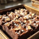 - 1 cup unsalted butter - 2 cups granulated sugar - 4 large eggs - 1 teaspoon vanilla extract - 1 cup all-purpose flour - 1 cup unsweetened cocoa powder - 1/2 teaspoon baking powder - 1/4 teaspoon salt The base of these brownies is simple yet rich. You start with unsalted butter for a smooth texture. Granulated sugar adds sweetness and helps create a shiny surface. The eggs bring moisture and act as a binder. Vanilla extract adds a warm flavor that complements the chocolate. All-purpose flour gives structure. Unsweetened cocoa powder is where the chocolate flavor shines. Baking powder makes them rise, while salt enhances the other flavors. - 1 cup sweetened shredded coconut - 1 cup chopped almonds - 1/2 cup chocolate chips (optional for topping) Next, we add some fun! Sweetened shredded coconut gives that classic Almond Joy taste. It adds chewiness and sweetness. Chopped almonds add crunch and a nutty flavor. You can sprinkle chocolate chips on top if you want extra chocolatey goodness. This mix of flavors and textures makes these brownies truly special. - Preheat your oven to 350°F (175°C). - Grease a 9x13-inch baking pan or line it with parchment paper. - In a medium saucepan, melt 1 cup of unsalted butter over low heat. - Once melted, remove from heat and stir in 2 cups of granulated sugar. - Let the butter-sugar mix cool slightly. - Add 4 large eggs, one at a time, mixing well after each. - Stir in 1 teaspoon of vanilla extract until well combined. - In another bowl, whisk together 1 cup of all-purpose flour, 1 cup of cocoa powder, 1/2 teaspoon of baking powder, and 1/4 teaspoon of salt. - Gradually fold the dry mix into the wet mix until just combined. - Carefully fold in 1 cup of sweetened shredded coconut and 1 cup of chopped almonds. - Make sure they are evenly mixed into the batter. - Pour the batter into the prepared pan, smoothing the top with a spatula. - Bake in the preheated oven for 25-30 minutes. - Check for doneness by inserting a toothpick in the center. - It’s done when the toothpick shows a few moist crumbs, not wet batter. - Remove from the oven and let cool in the pan for 15 minutes. - Transfer the brownies to a wire rack to cool completely. To get the best fudgy texture, you must avoid overmixing the batter. Mix just until you see no dry flour. This keeps the brownies soft and chewy. When baking, check for doneness at 25 minutes. Insert a toothpick into the center. If it comes out with a few moist crumbs, they are ready. If it has wet batter, give them a few more minutes. Make your brownies shine by dusting them with powdered sugar. You can also add a dollop of whipped cream on top. For an extra touch, sprinkle more shredded coconut on the side. These small details make the dessert look special. Pair these brownies with a scoop of vanilla ice cream for a classic treat. The cold ice cream complements the rich chocolate flavor perfectly. {{image_4}} You can change up the nuts in your brownies. Try using walnuts or pecans instead of almonds. Both add a different flavor and texture. You can also swap the chocolate. Use dark, milk, or even white chocolate for a new twist. Each type brings its unique taste to the brownies. Need a gluten-free version? Use gluten-free flour instead of all-purpose flour. This swap keeps the texture while making it safe for those with gluten issues. For vegan brownies, replace the eggs with flaxseed meal or applesauce. Use vegan butter instead of regular butter. These changes keep the rich taste while meeting dietary needs. To keep your Almond Joy Coconut Brownies fresh, store them properly. First, let the brownies cool completely. Then, place them in an airtight container. This helps keep moisture in and prevents them from drying out. You can also use plastic wrap to cover them tightly. If you want to store brownies in the fridge, you can. They will stay fresh for up to a week. Just remember to wrap them well to avoid any fridge odors. For long-term storage, freezing is a great option. Cut the brownies into squares. Wrap each square tightly in plastic wrap. Place them in a freezer bag or container. Make sure you label them with the date. They can last for up to three months in the freezer. When you're ready to enjoy, thaw them in the fridge or at room temperature. At room temperature, your brownies can last for about 3 to 4 days. Keep them in a cool, dry place. If the weather is warm or humid, store them in the fridge. Look for signs of spoilage before eating. The brownies may become hard or dry. If you see mold or an off smell, it’s best to toss them. Always trust your senses. Fresh brownies are soft and moist, and they smell amazing. Enjoy your treats while they are still at their best! Can I use other types of candy bars in this recipe? Yes, you can! You can swap Almond Joy with other candy bars like Snickers or Milky Way. Just remember to adjust the nuts or coconut if needed. This can add new flavors and fun textures to your brownies. How can I make these brownies more chocolatey? To make your brownies more chocolatey, use dark cocoa powder instead of regular cocoa. You can also add more chocolate chips to the batter or top the brownies with melted chocolate after baking. This will give every bite a rich chocolate boost. What’s the best way to cut brownies for clean edges? For clean edges, use a sharp knife. First, let the brownies cool completely. Then, dip the knife in warm water and wipe it dry before each cut. This method helps prevent sticking and gives you nice, neat squares. - Approximate calories per brownie: 250 calories - Breakdown of common allergens: - Gluten: Contains all-purpose flour - Nuts: Contains almonds These Almond Joy Coconut Brownies are a delightful treat. You learned about key ingredients, easy steps, and helpful tips for success. Remember to fold in your coconut and nuts gently for the best texture. Consider adding different nuts or chocolate types for your own twist. Store these brownies properly to keep them fresh and tasty. With this guide, you can make a dessert that everyone enjoys. Now, go bake these brownies and satisfy your sweet tooth!