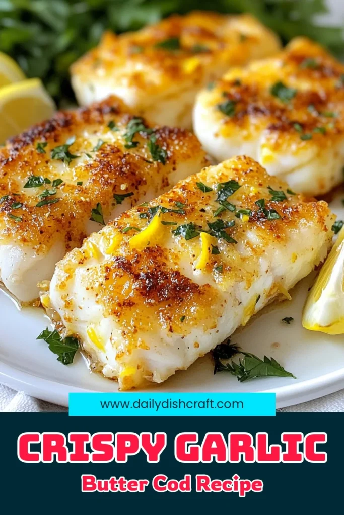 Looking for a quick fish dinner that's both delicious and healthy? Try this Air Fryer Cod recipe with garlic butter! Perfectly seasoned healthy cod fillets are air-fried to crispy perfection, making it a hassle-free meal option. Enjoy the rich flavors of garlic butter cod and impress your family with minimal effort. Save this recipe for your next weeknight dinner! #AirFryerRecipes #CodRecipe #HealthyDinner #QuickMeals