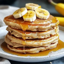 One-Bowl Banana Oat Pancakes Simple and Healthy Recipe
