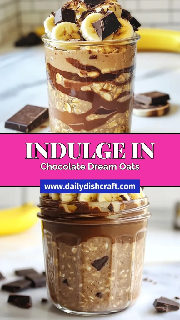 Discover the ultimate peanut butter chocolate oats recipe that will transform your morning routine! These Peanut Butter Chocolate Overnight Oats are not only delicious but also packed with nutrients, making for a healthy breakfast idea. Perfect for easy meal prep, whip up this chocolate peanut butter oatmeal in just 10 minutes. Enjoy a convenient, creamy breakfast that you can grab and go! Save this recipe for your next meal prep! #HealthyBreakfast #OvernightOats #MealPrep #PeanutButterChocolate