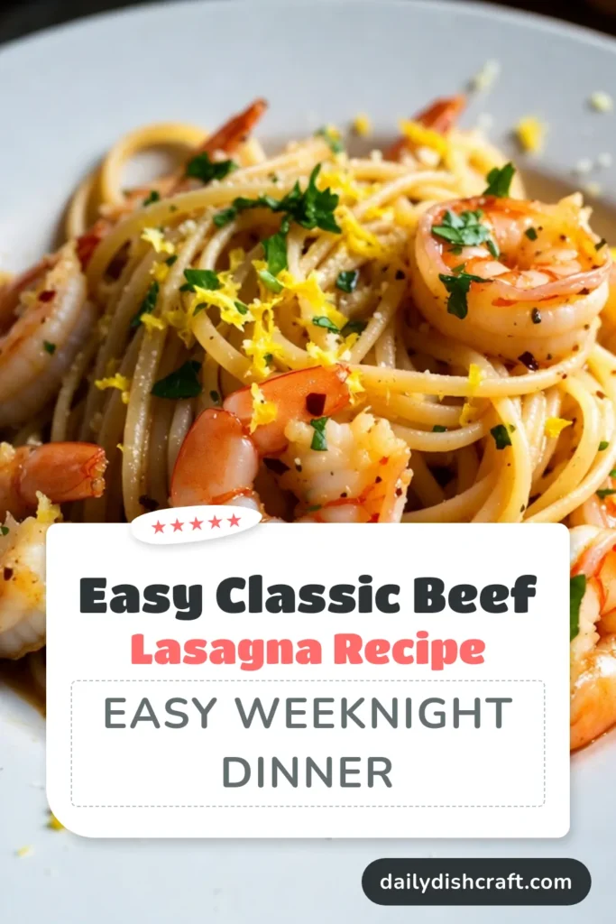 Discover the ultimate shrimp scampi linguine recipe that's perfect for a quick dinner! This easy shrimp linguine combines succulent garlic shrimp pasta with zesty linguine and shrimp and lemon flavors. Ready in just 25 minutes, it's an effortless way to impress your family or guests. Dive into this quick shrimp scampi dinner with fresh ingredients and simple steps. Save this easy recipe and bring joy to your dinner table tonight! #ShrimpScampi #GarlicShrimpPasta #EasyShrimpLinguine #QuickDinner